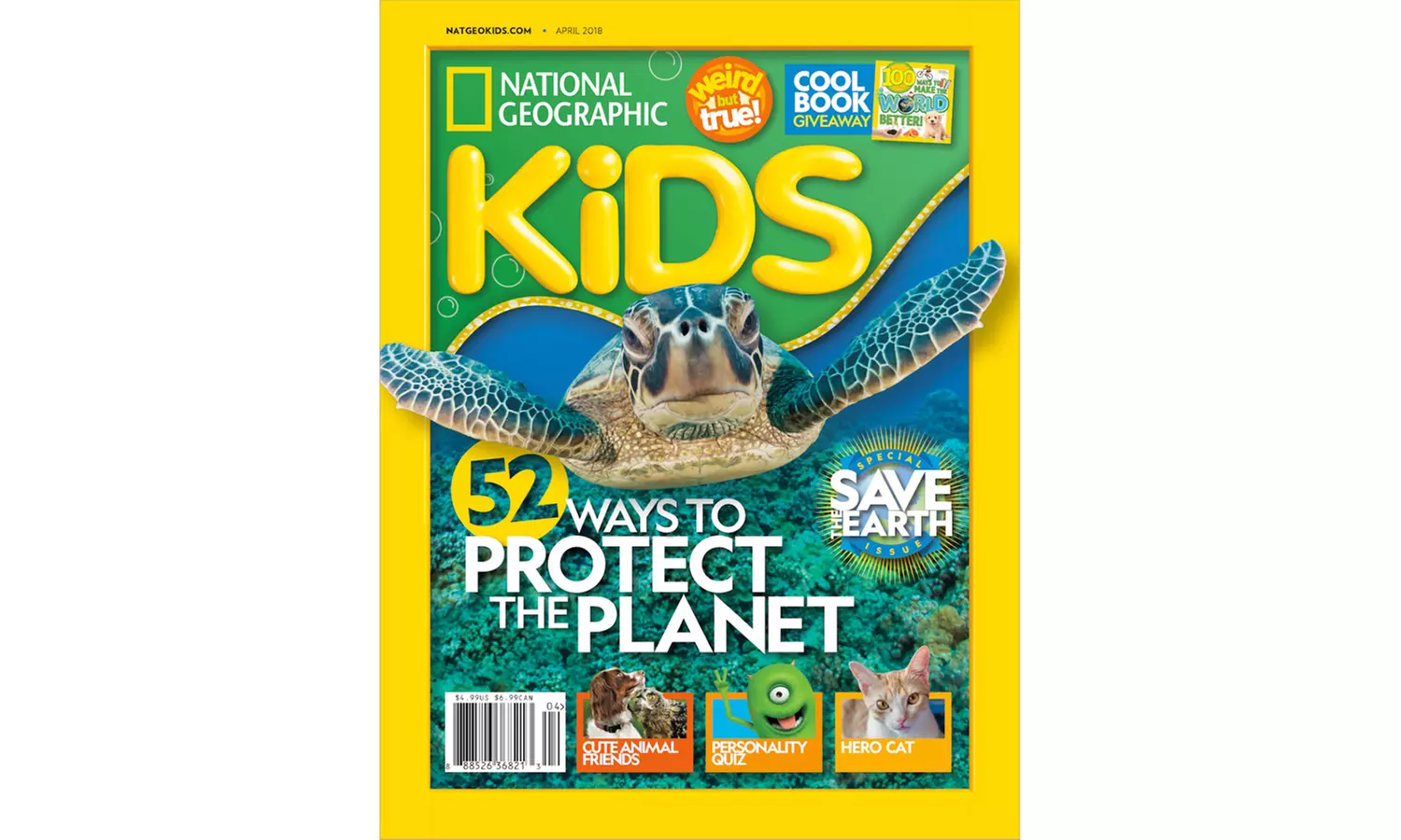 National Geographic Kids Magazine Subscription for Six Months, One Year, or Two Years (Up to 75% Off)  - Primary Image