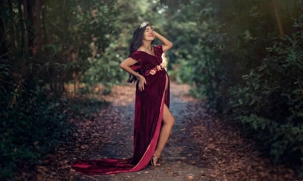 Sesión fotográfica Dulce espera con fotos editadas en alta resolución