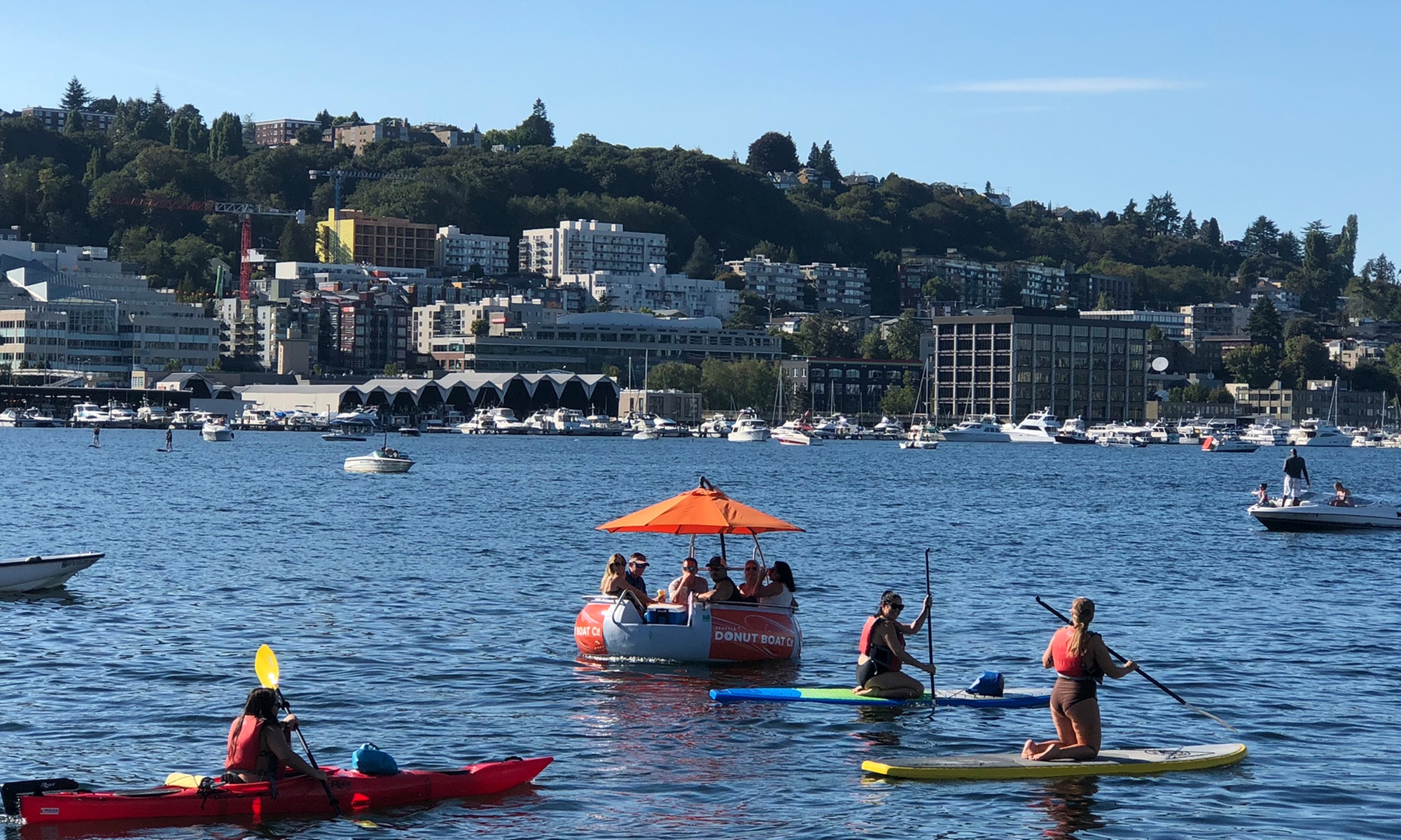 Sail into Adventure: Cruise the Waves with Donut Boat Rentals!
