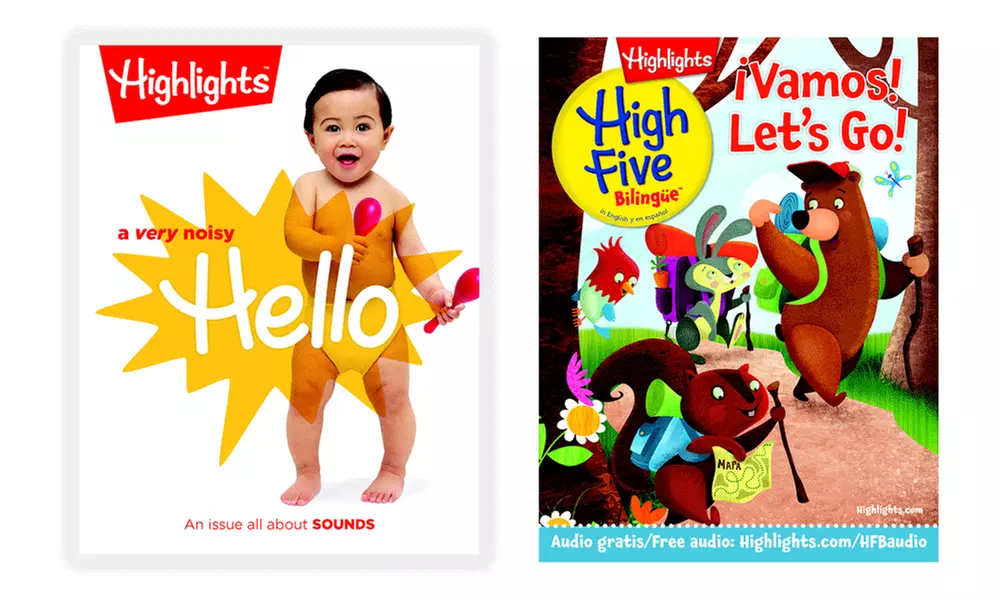 Highlights, High Five, High Five Bilingue, or Hello Magazine Subscription Starting at $9 (Up to 27% Off) - Second Medium