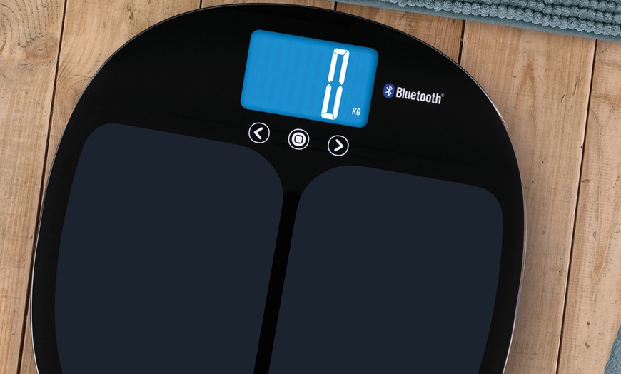 Image 6: Salter Curve Bluetooth Smart Analyser Bathroom Scale