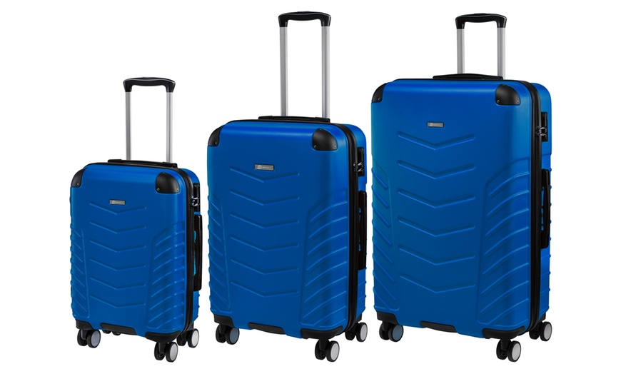 Image 7: Set of Three Luggage Suitcases