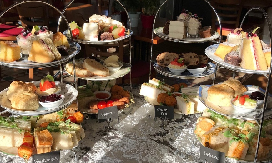 Image 1: Treat Yourself to Traditional or Deluxe Afternoon Tea for Two or Four