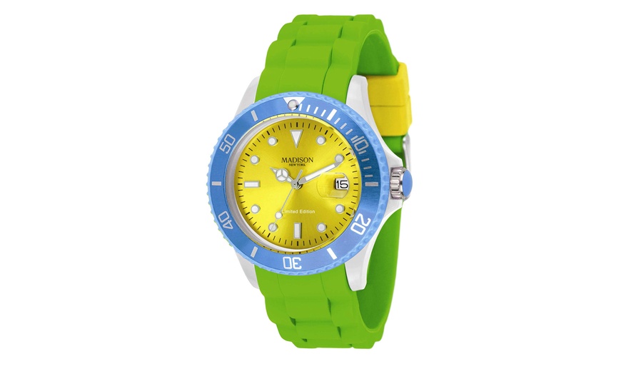 Image 35: Madison Unisex Quartz Watch