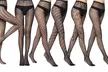Pack de 6 collants à motifs attrayants - Second Medium