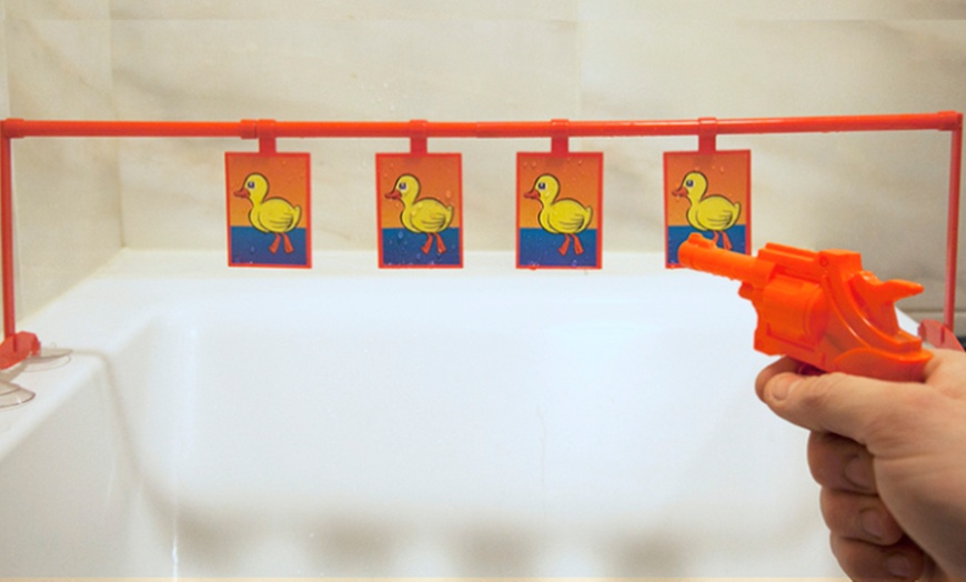 Image 2: Bath Time Duck Shooting Game