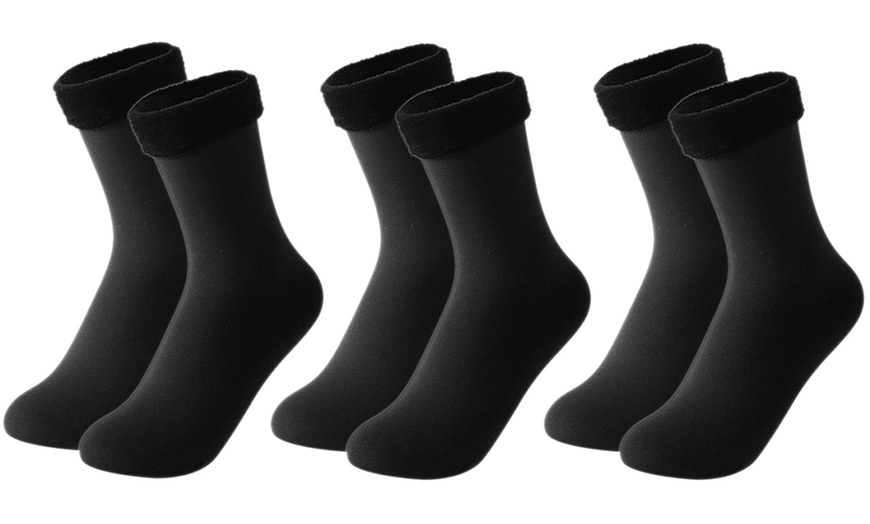 Image 16: 1, 2 ou 3 paires de chaussettes fourrées