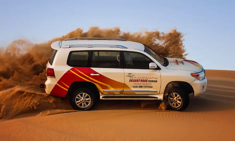 Half-Day Desert Safari Experiences with Dune Dinner, Pickup & More