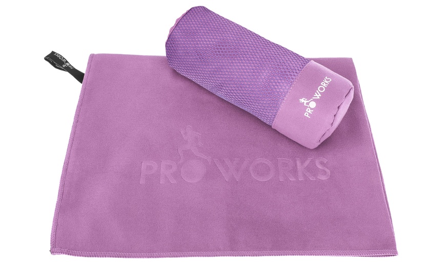 Image 10: Proworks Microfibre Towel