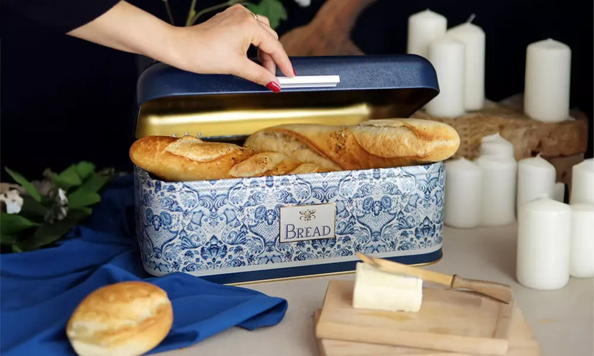 4er-Set Küchen-Aufbewahrungsdosen