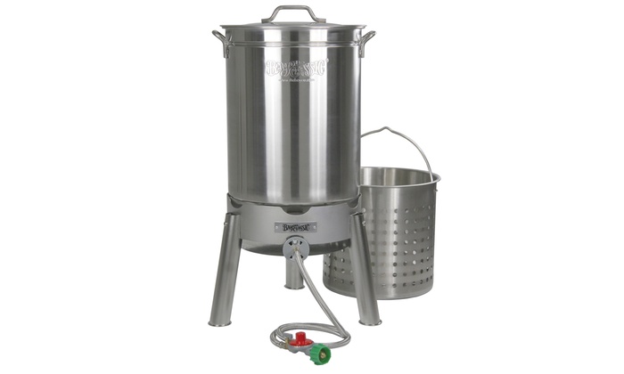 Bayou Classic 44qt. Low Country Boil Steam Kit 