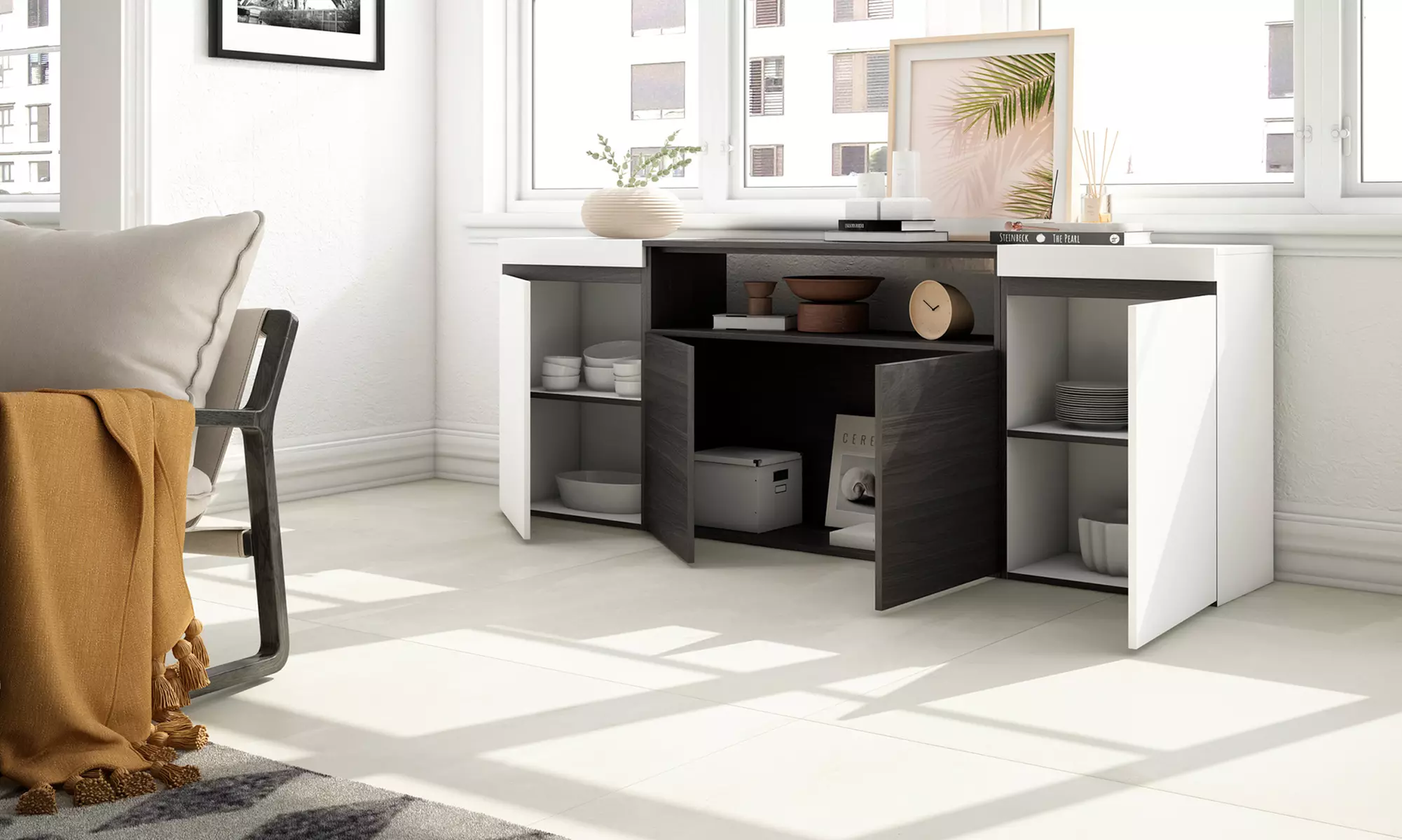 Sideboard mit großem Stauraum