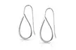 1 ou 2 paires de boucles d'oreilles en argent sterling en forme de goutte de la marque Philip Jones - Second Medium