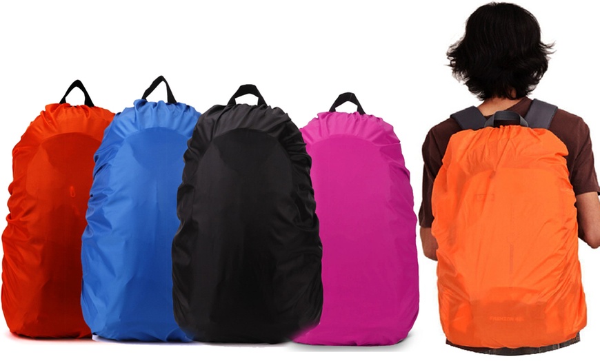 Image 1: Backpack Rain Cover