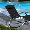 Image 4: Zero Gravity Rocking Lounger Chair