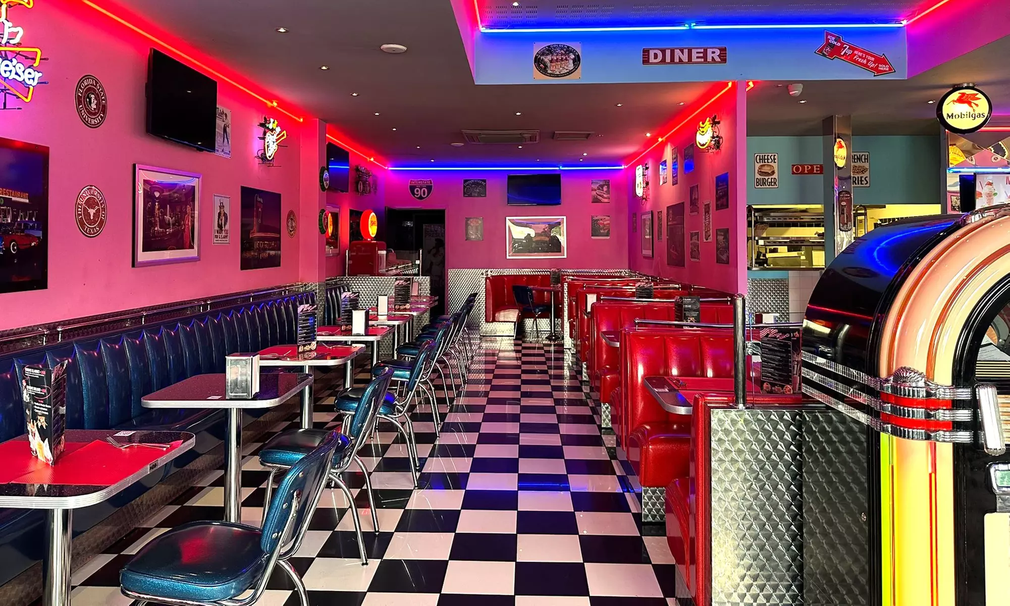 Voyagez sur la Route 66 avec un menu Texas