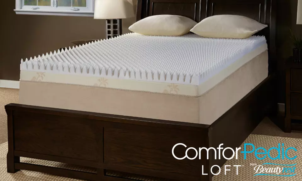 BeautyRest ComforPedic Loft 2" Reversible Orthopedic Foam Mattress Topper - Primary Image