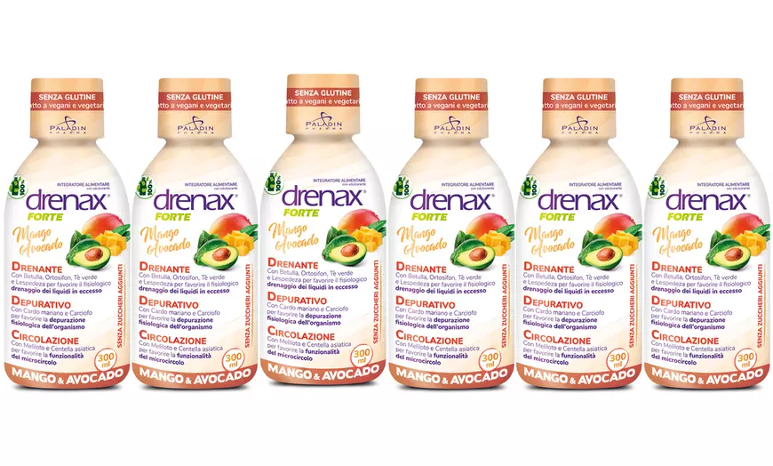 Image 16: 3, 4, 6 ou 9 flacons de compléments alimentaires "Drenax Forte" 300 ml
