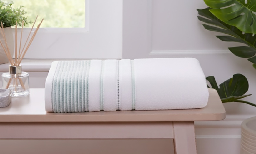 Image 2: 500GSM Dakota Cotton Bath Sheet 