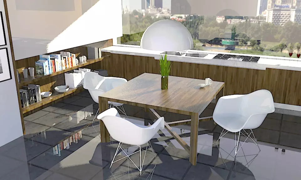 Projekt wnętrz z wizualizacjami 3D i więcej