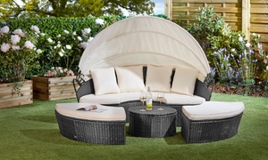  Rattan Daybed Sun Island with... 