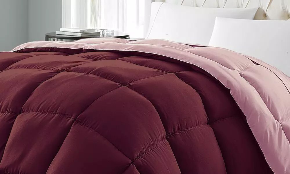 Royal Luxe Reversible Down Alternative Comforter - Primary Image