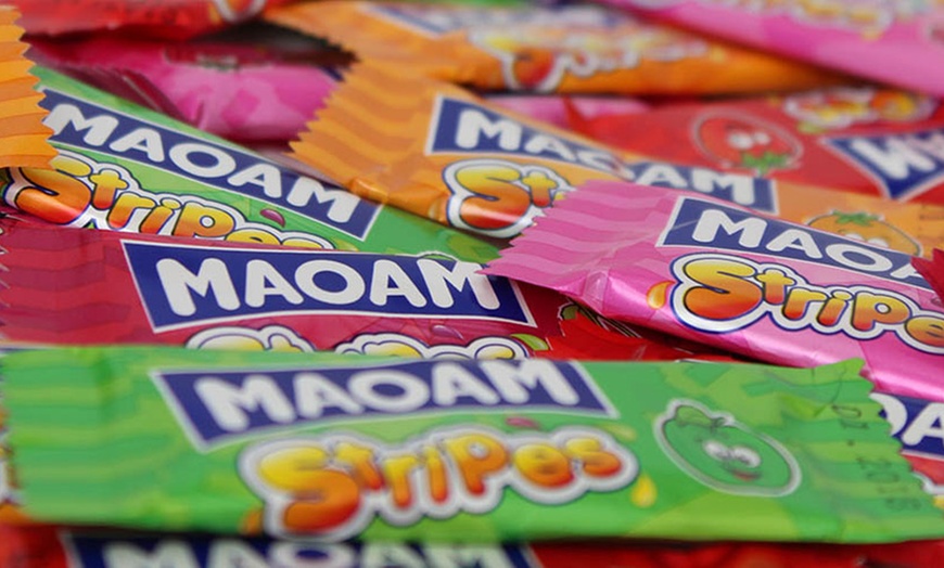 Image 4: Giant Tub Maoam Stripes 1050g