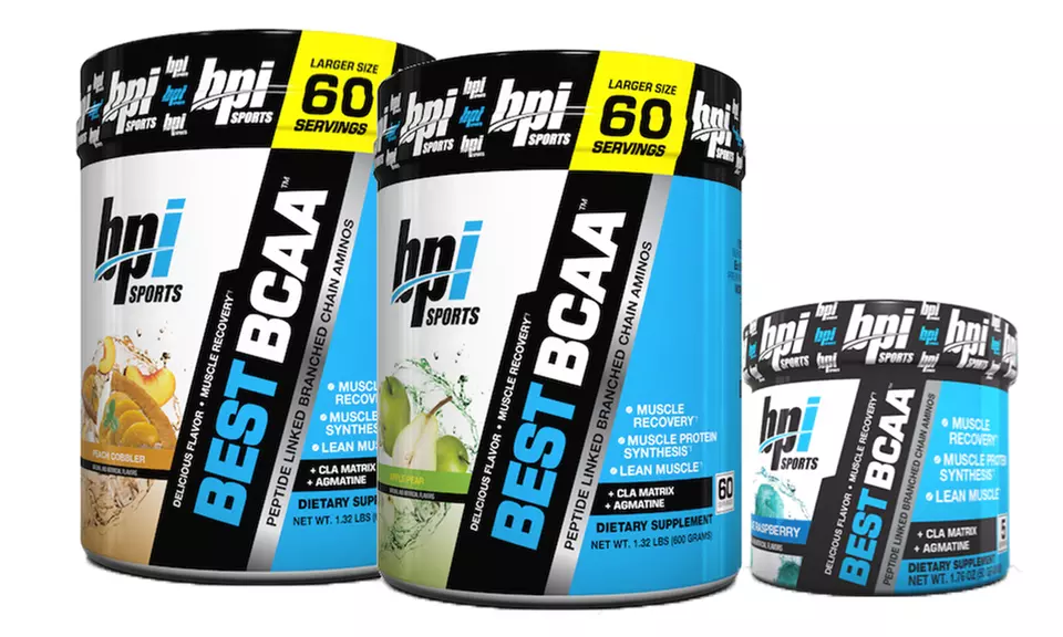 60-Serving Tub of BPI BCAA Preworkout Supplement with 5-Serving Sample - Primary Image