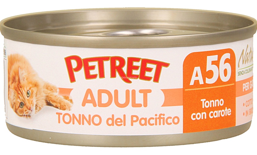 Image 19: Box Petreet per gatti con 60 scatolette da gusti misti
