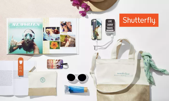 50% Off Custom Photo Products from Shutterfly. Five Options Available. - Primary Image