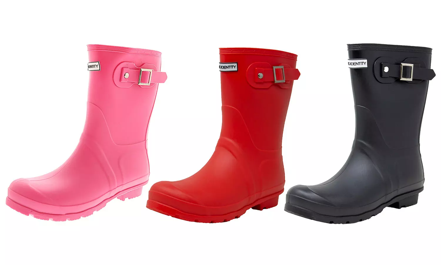 Exotic Identity Women's Short Rain Boots - Primary Image