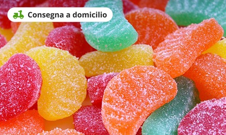 Confezione di caramelle miste da 1 kg o torta di caramelle a 2 piani con Sweet Island. Consegna a domicilio gratuita