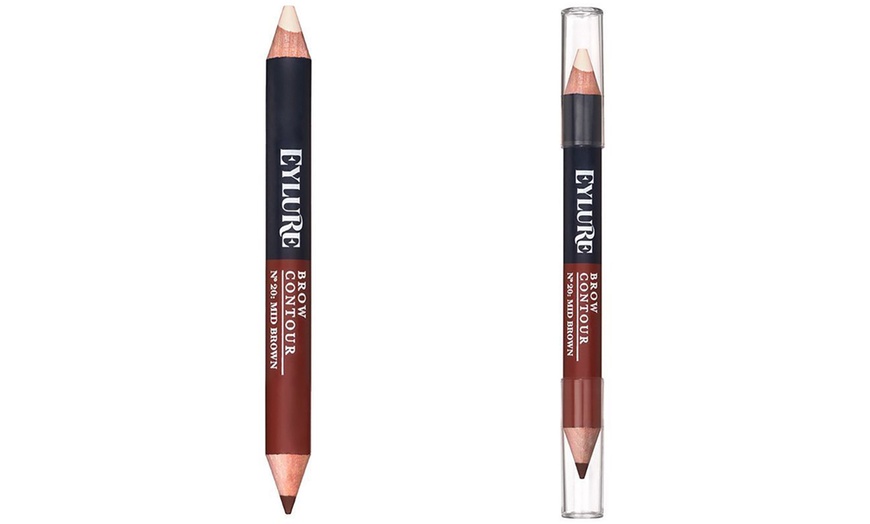 Image 2:  Eylure Brow Contour Duo Pencil