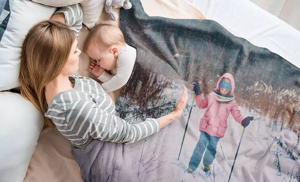 Personalisierte Fotodecke