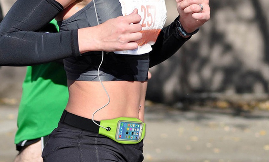 Image 2: Vivo Smartphone Running Belt