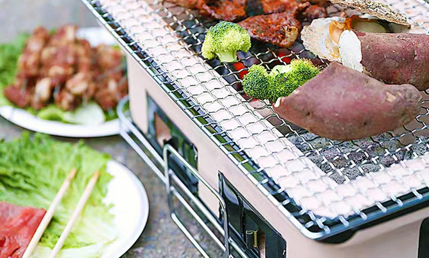 Image 2: Japanese-Style Tabletop Grill