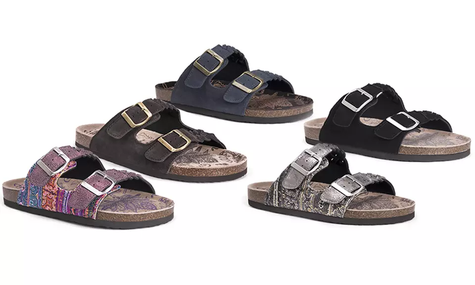 Muk Luks Women's Juliette Sandals with Memory Foam - Primary Image