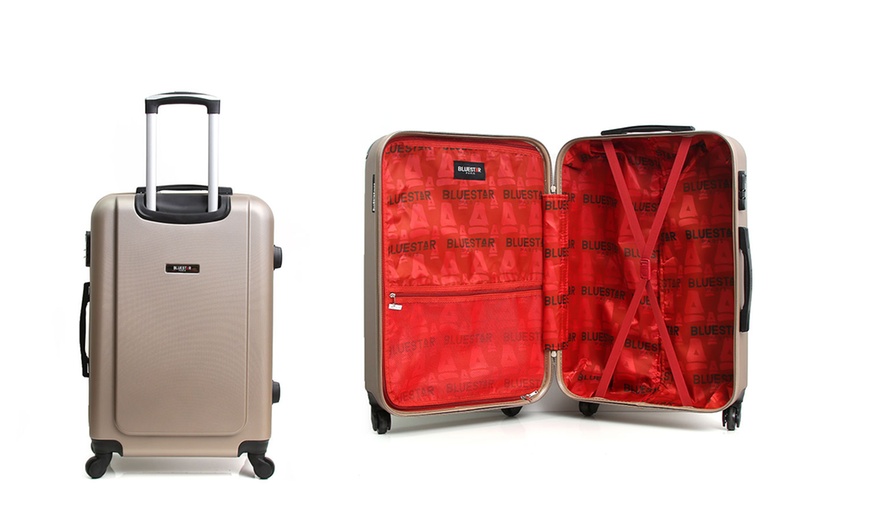 Image 10: Bluestar Set of Three Suitcases