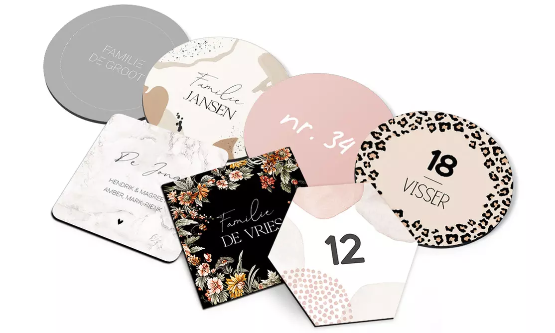 Maak je huis uniek met gepersonaliseerde deurbordjes