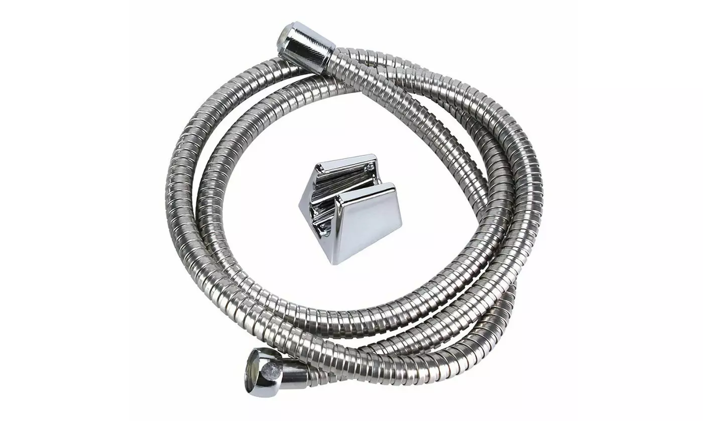 Bidet Sprayer Shattaf Toilet Hose Kit Stainless Brass 7/8 1/2 T-Adapter