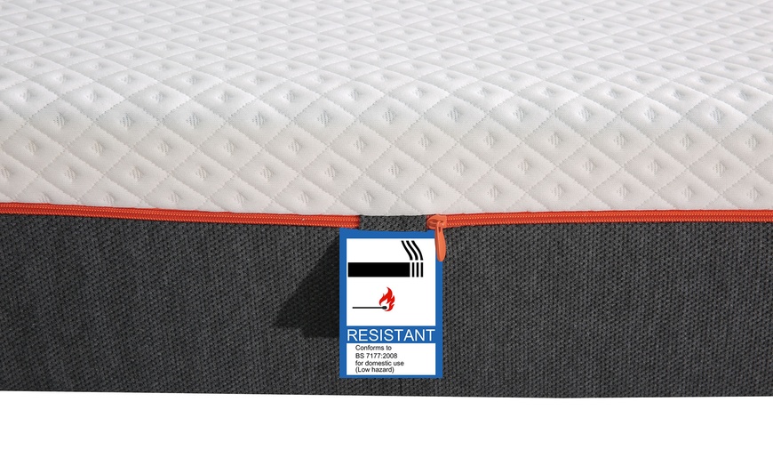 Image 14: Medium Firm Memory Foam Body Support Mattress 