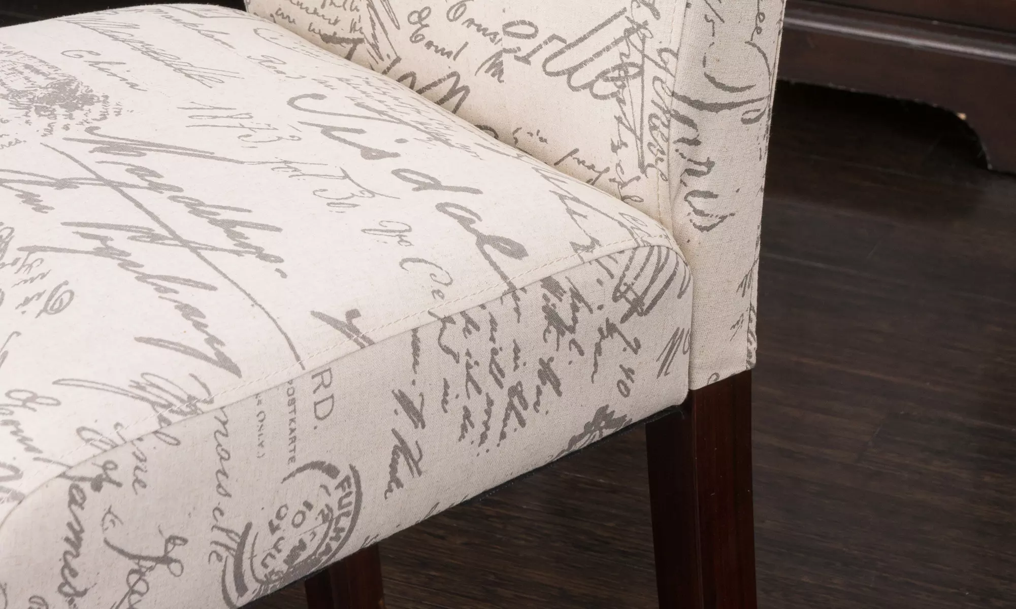 Cosette French Script Dining Chair (Set of 2) - Second Medium
