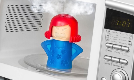 Fino a 6 pulisci microonde Angry Mama per pulire in 7 secondi il microonde