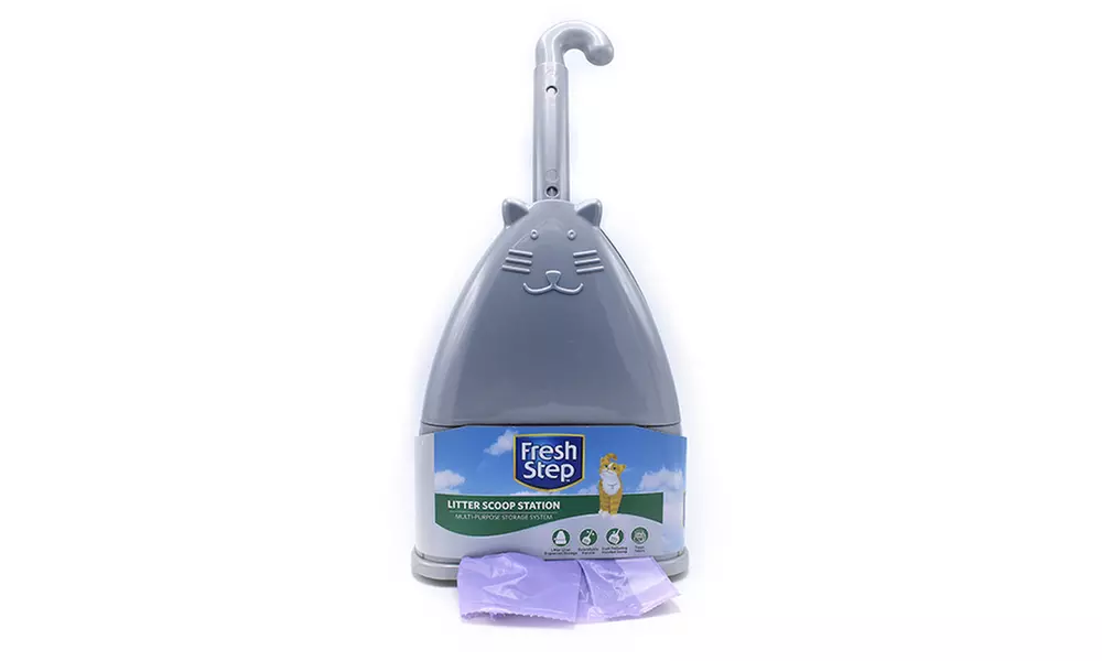 Fresh Step Deluxe Litter Scoop Station for Pets (1-, 2-, or 3-Pack) - Primary Image