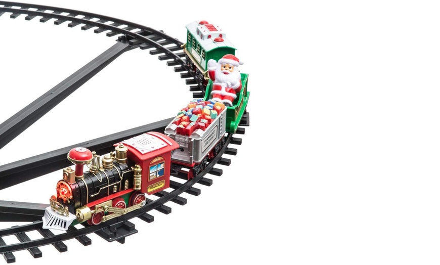 Image 4: Train électrique pour sapin de noël