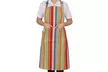 Cotton Bib Apron Adjustable XXL Fit with Pockets and Patterns - Second Medium
