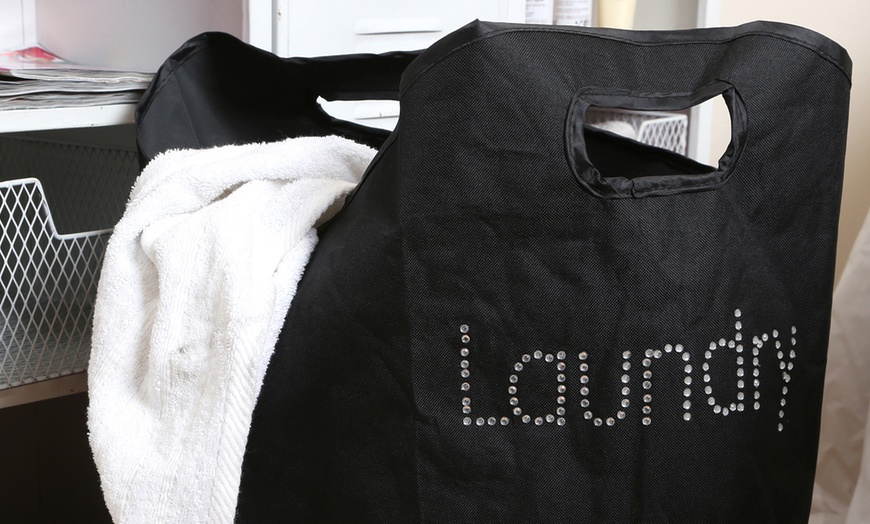 Image 3: Dual Handled Laundry Bag