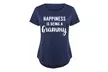 Women's Plus Size Happiness Is Being a Grandma T-Shirts - Second Medium