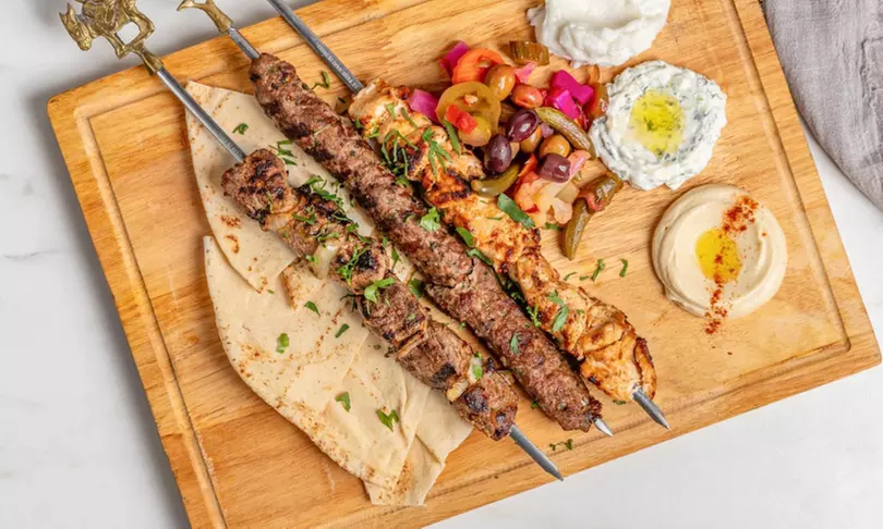 Savor Authentic Middle Eastern Flavors with $50 or $100