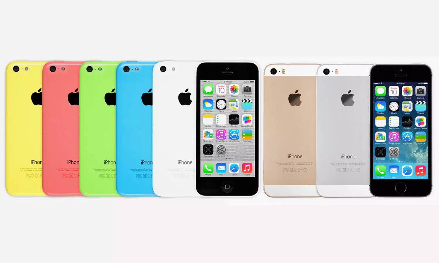 Apple iPhone 5/5S/SE Unlocked GSM Cell Phone (Scratch And Dent) with MFI Lightning Cable and Generic Power Adapter - Primary Image